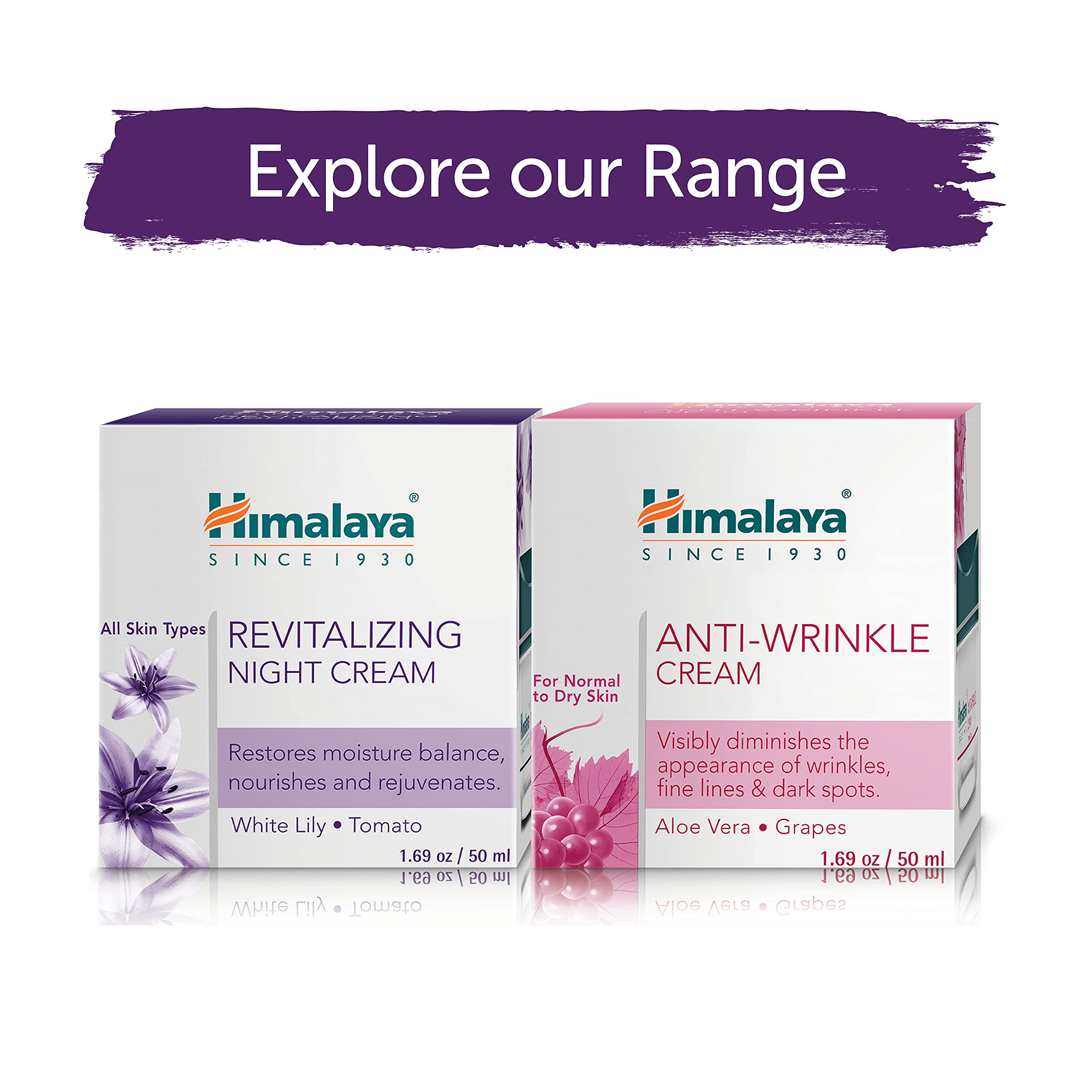 Himalaya Revitalizing Night Cream packaging on display for gifting or personal care