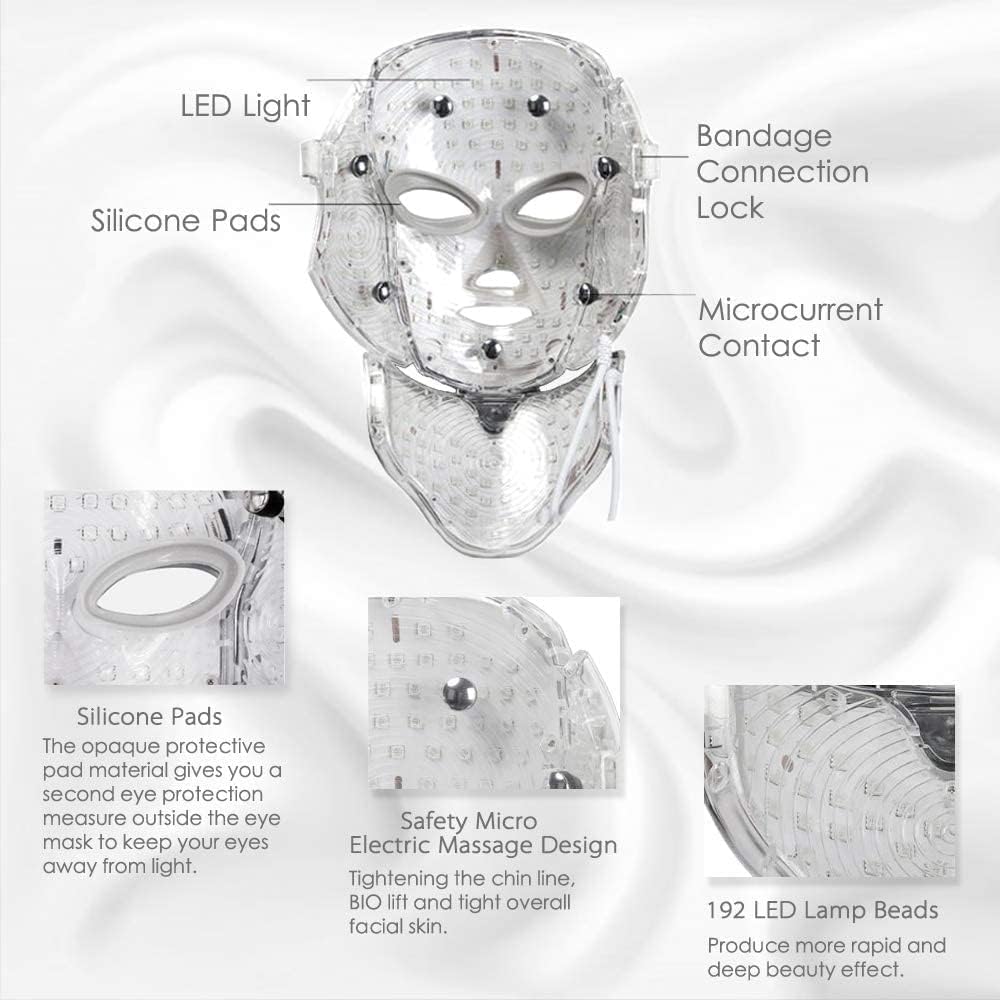 HIME SAMA LED Face Mask includes 1-year warranty for worry-free ownership