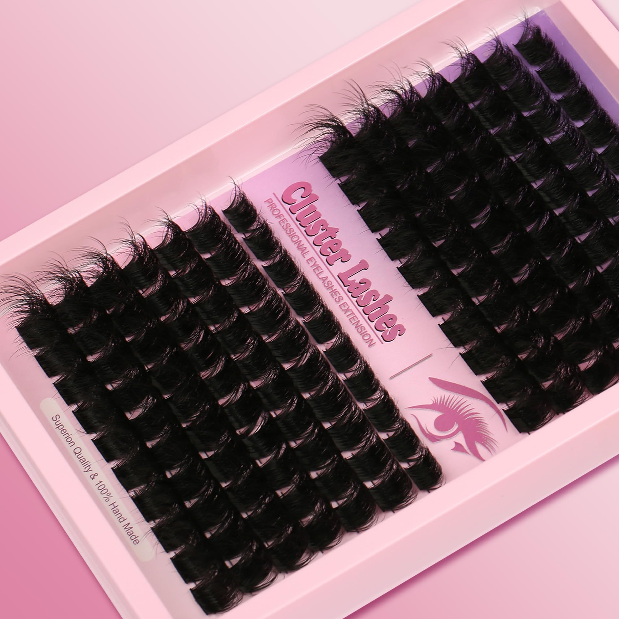 Himirell easy-application lash clusters simplify at-home extensions.