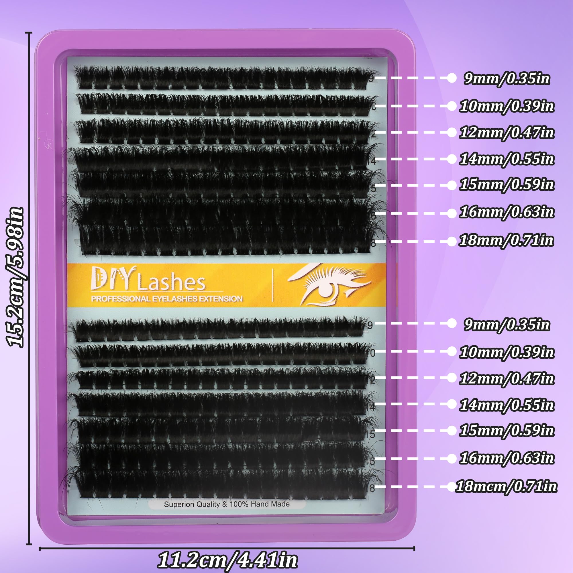 Himirell simple DIY lash kit for quick self-application