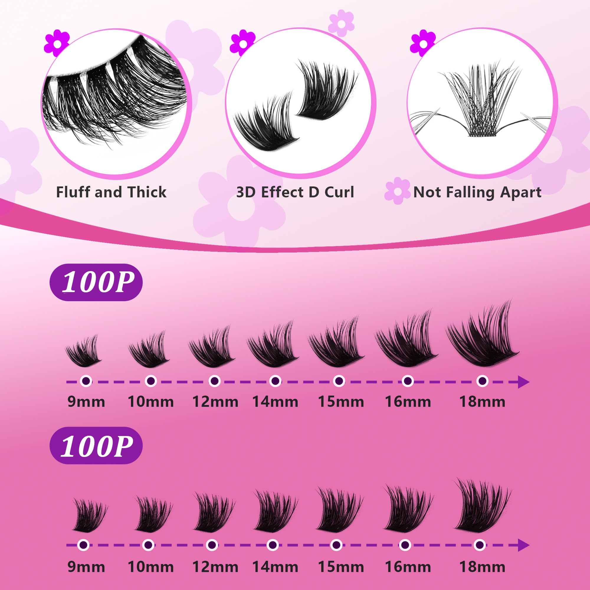 Himirell home lash extension kit for at-home use