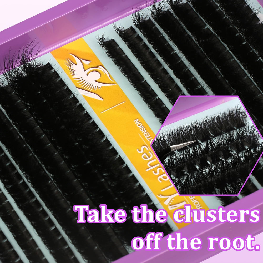 Himirell ultra-soft hypoallergenic lashes ideal for beginners