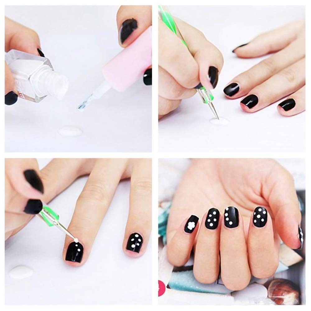 HiMo beginner-friendly dotting tools ideal for first-time nail art.