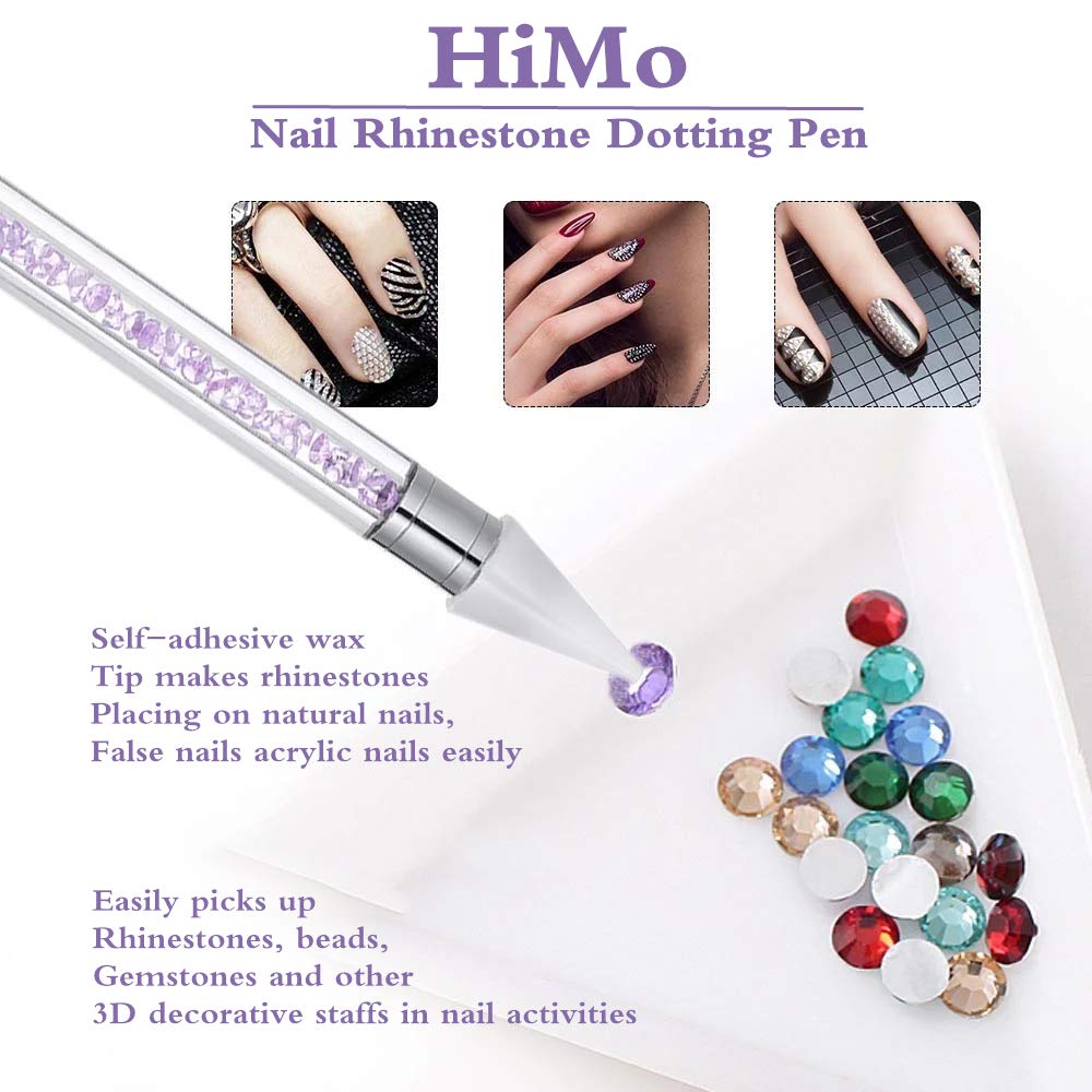 HiMo replaceable wax heads ensure continuous rhinestone picking.