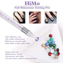 HiMo replaceable wax heads ensure continuous rhinestone picking.