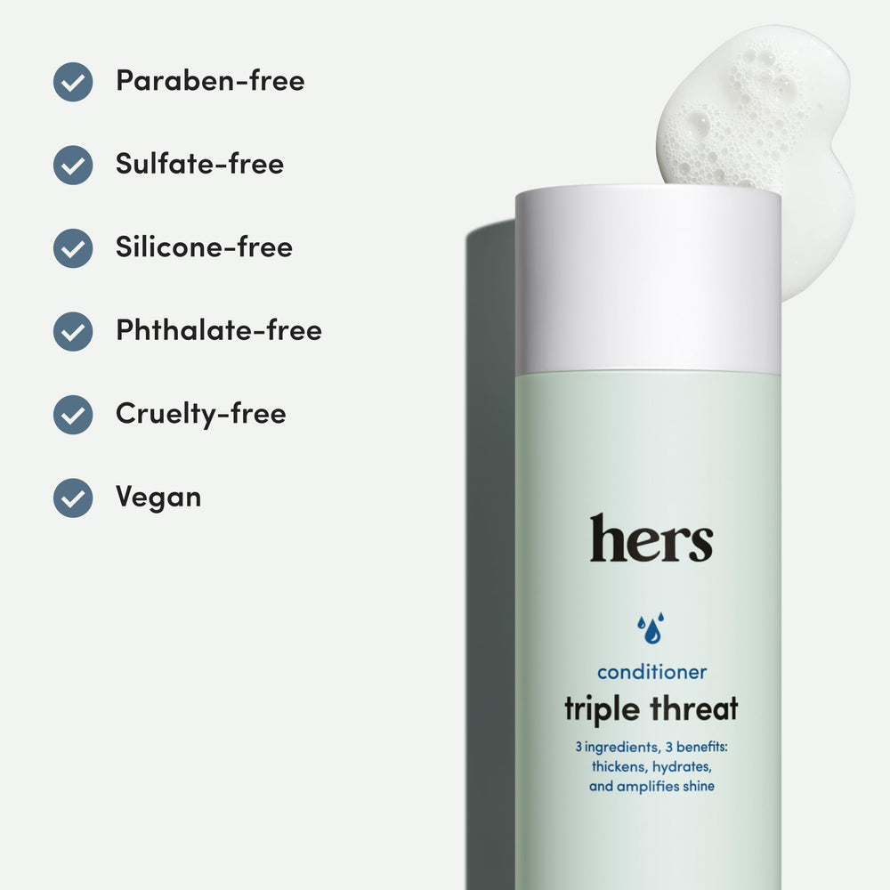 Amino acid blend visual representing strengthening action in conditioner