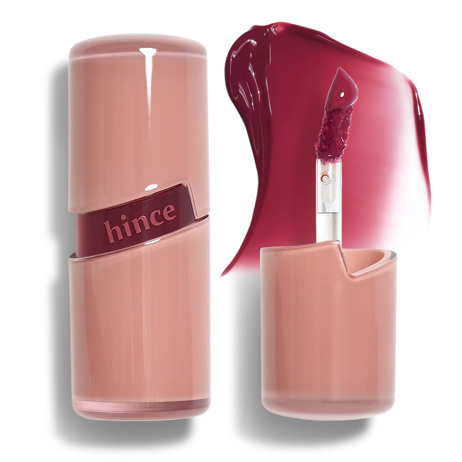 HINCE Raw Glow Lip Tint Chill-07 tube view showing sleek packaging and portable shade
