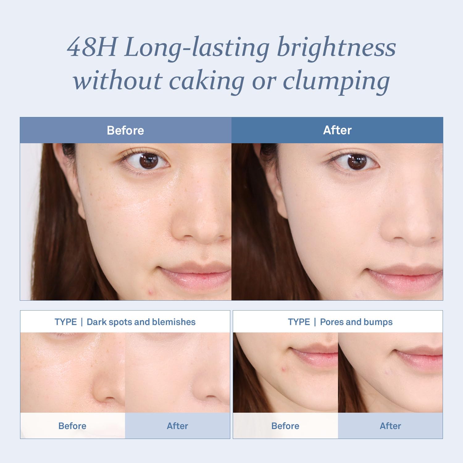 HINCE Second Skin finish on model reveals semi-matte natural look