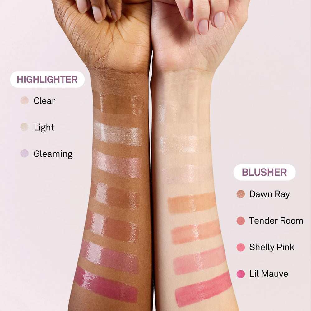HINCE True Dimension Radiance Balm face glow that enhances texture with subtle shimmer.