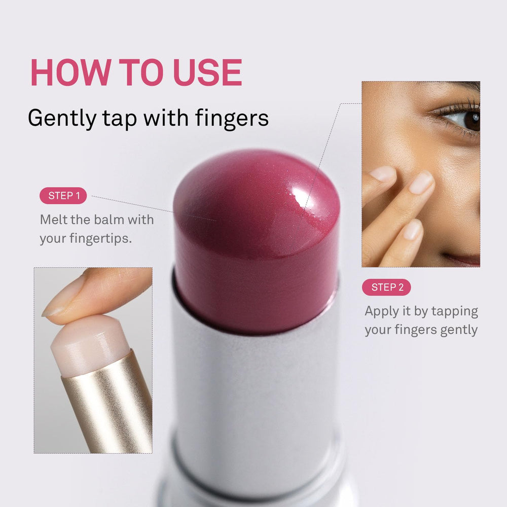 HINCE True Dimension Radiance Balm is a versatile multi-use tool for eyes, lips, cheeks.