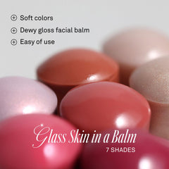 Natural sheer color on skin highlights multidimensional radiance.