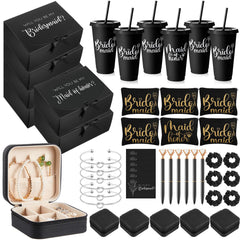 Hinly bridesmaid tumbler 24oz for on-the-go beverages and stylish wedding favors.