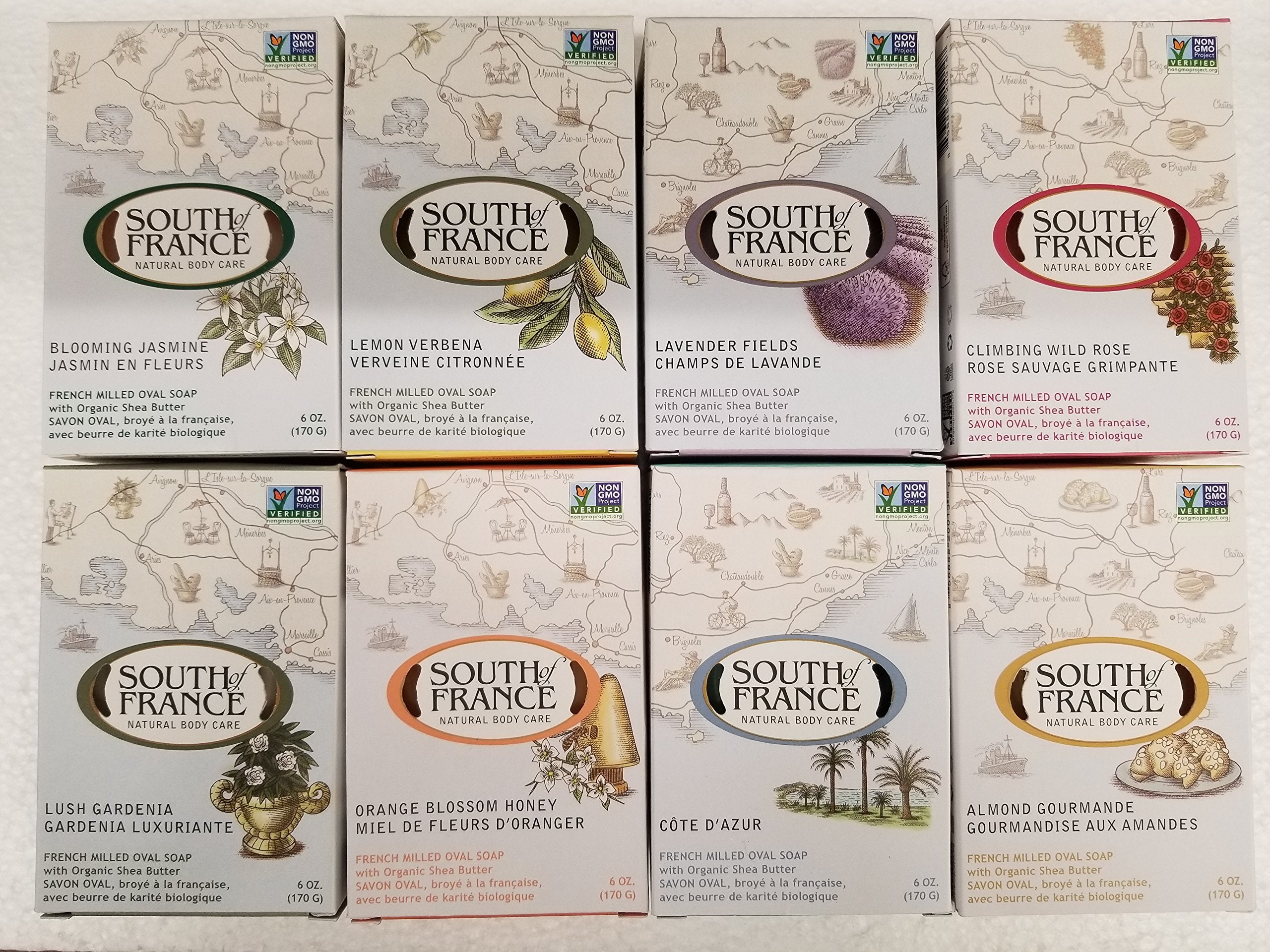 Hipamus savon en barre Sud de la France, 8 parfums, soin hydratant quotidien et parfum subtil