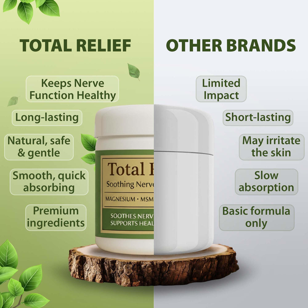 HiRelief Total Relief Magnesium Cream supports daily comfort during walks and errands