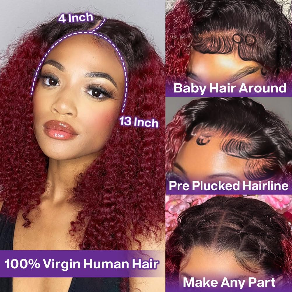 HIRIREMY 13x4 HD lace front cap closeup for natural melt