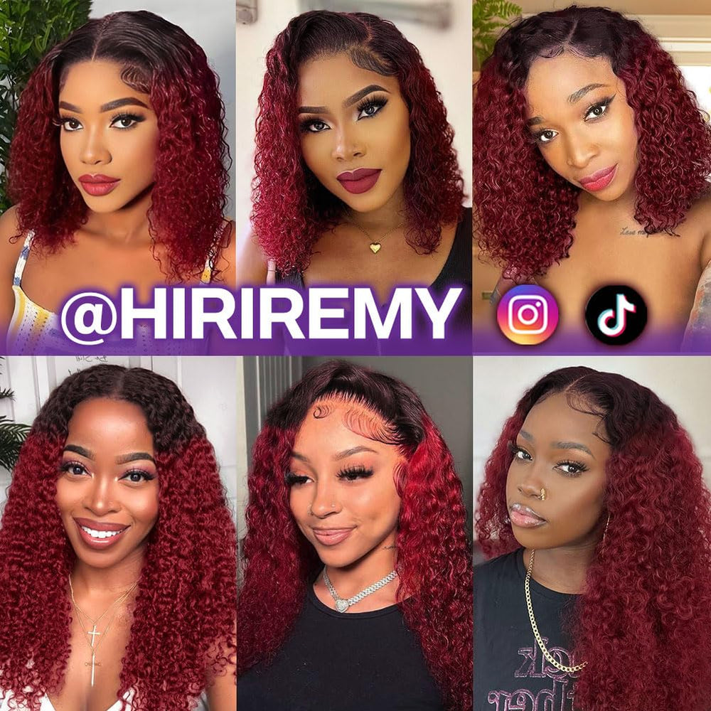 HIRIREMY daily-wear bob wig offers soft bouncy texture