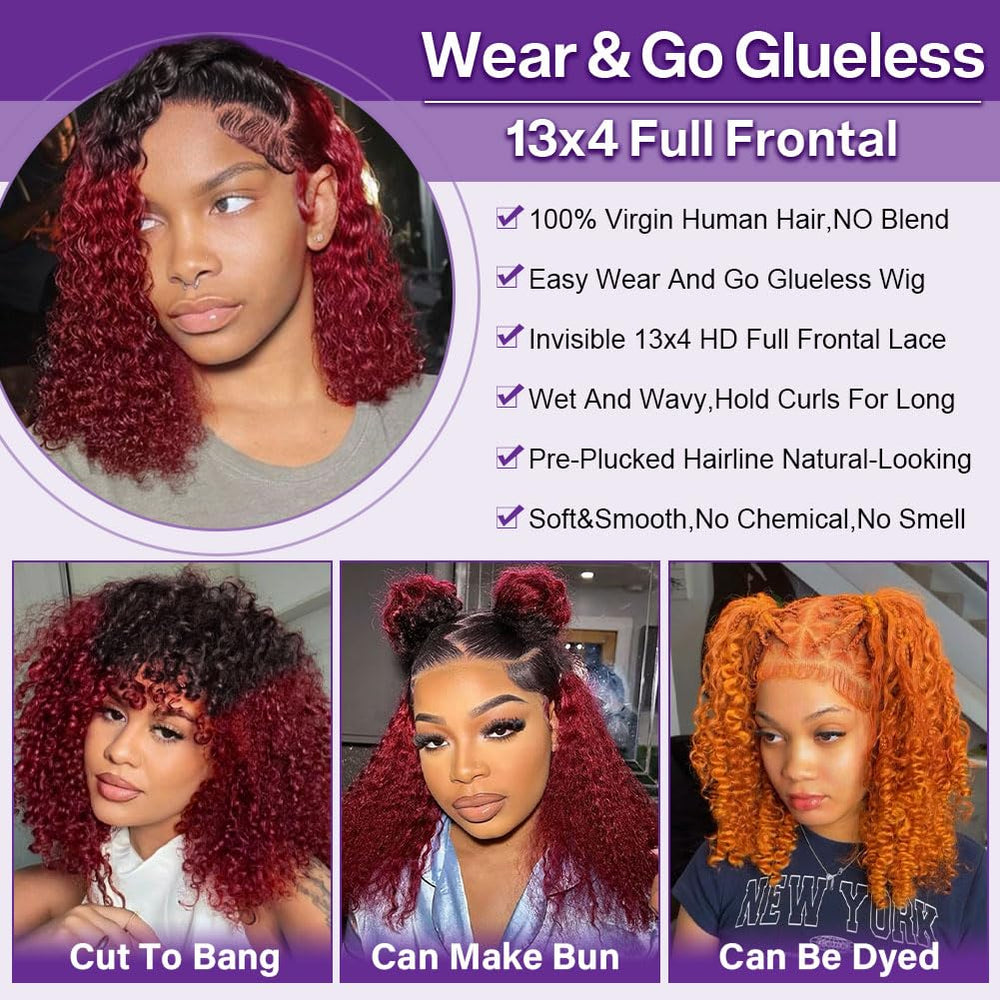 HIRIREMY ombre wig suited for weddings and events