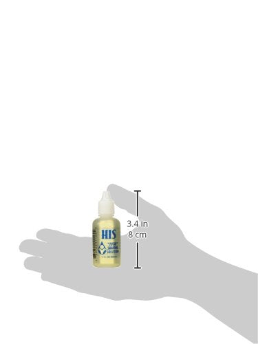 HIS Total Shaving Solution packaging box showcased in product display.