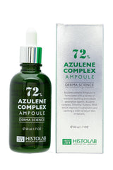 HISTOLAB 72% Azulene Complex serum bottle helps soothe sensitive skin