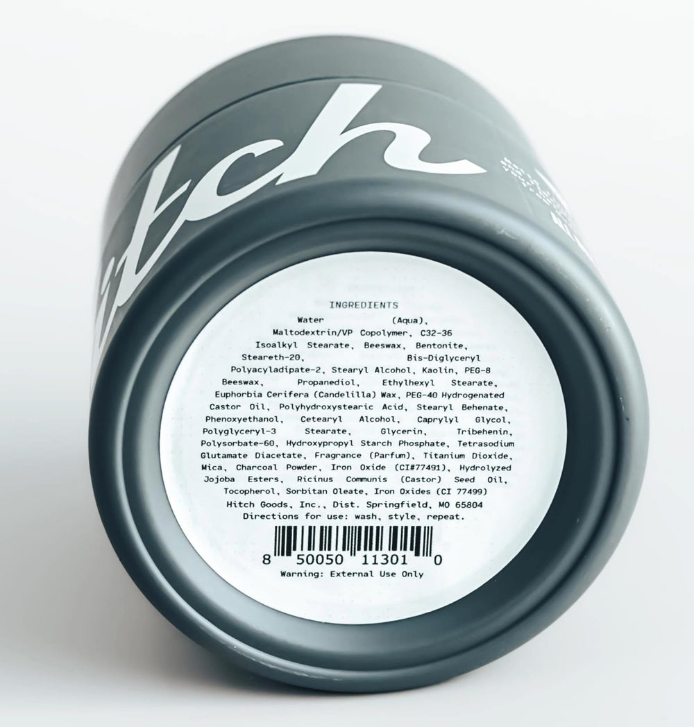 Lavage à l’eau – Hitch All Day Clay, rinçage simple et rapide.