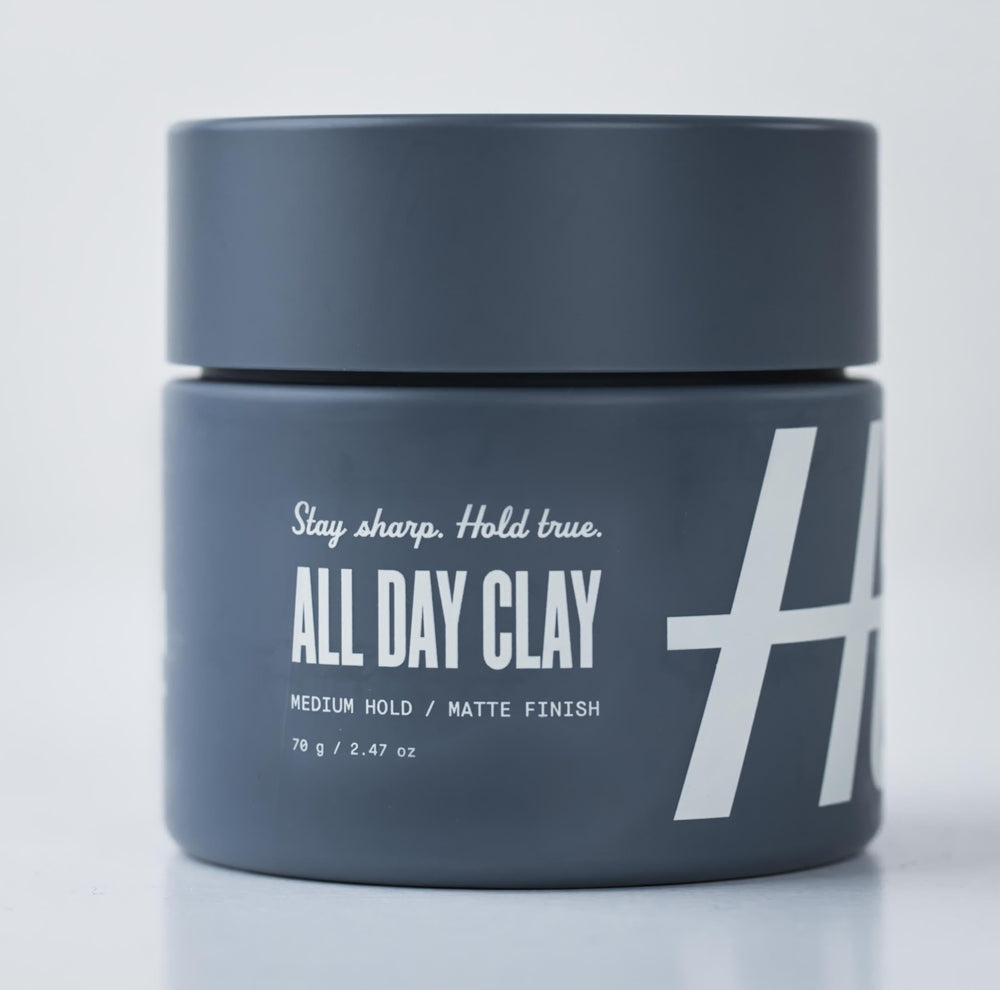 Parfum bergamote-vetiver-santal – Hitch All Day Clay agréable à porter tout au long de la journée.