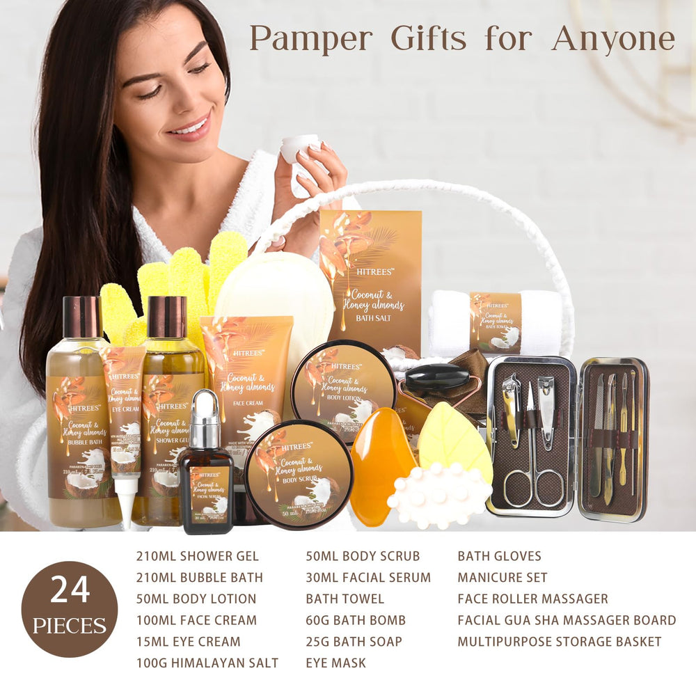 Hitrees shower gel and bubble bath for at home spa experience