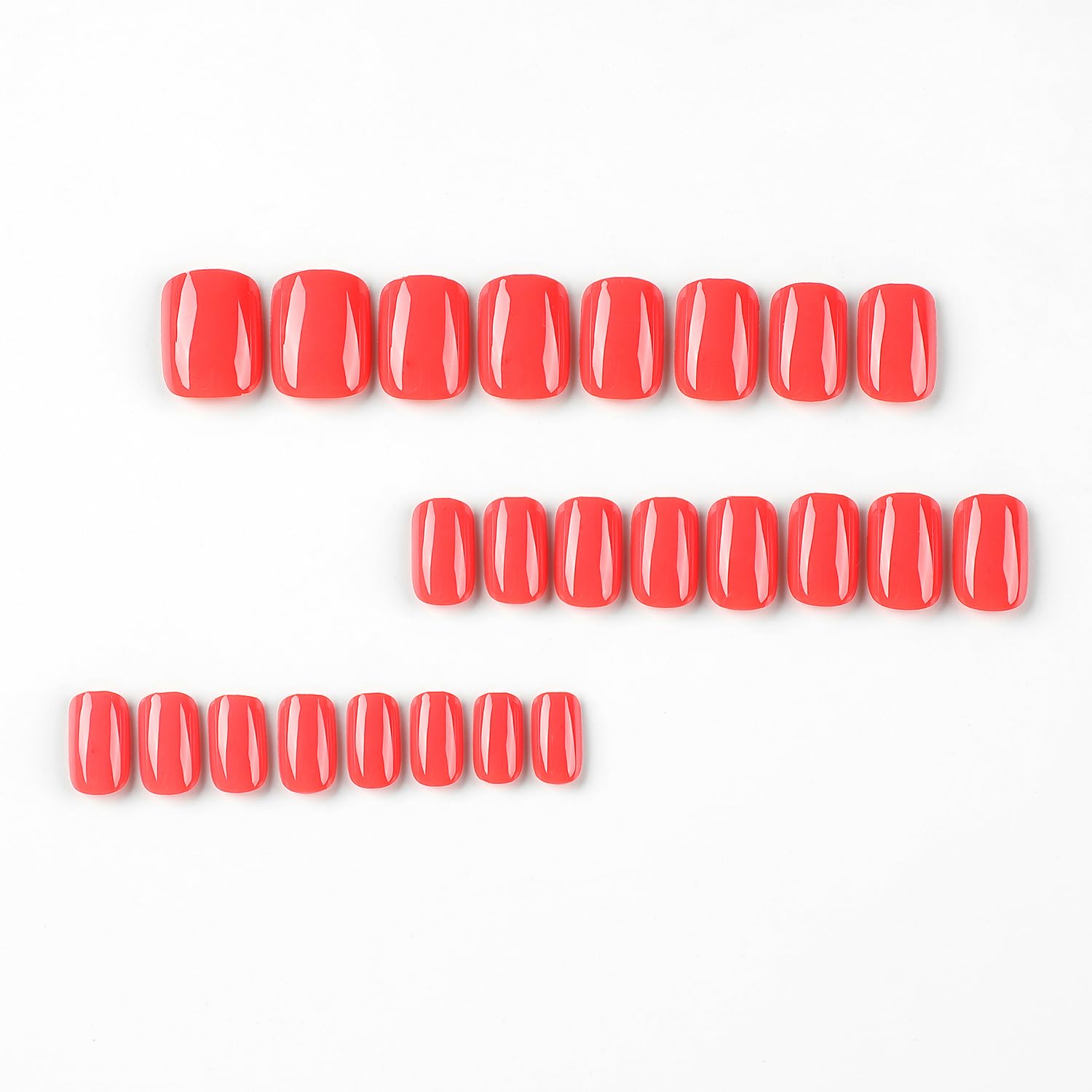 HJKDSFD 24-piece nail kit with glue and tools for DIY manicures