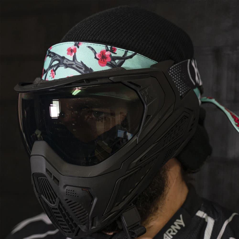 HK Army Headband with terry cloth sweatband provides padding and moisture control.