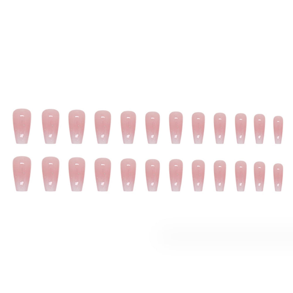 Hkanlre ABS material bling nails for durable wear and easy cleanup