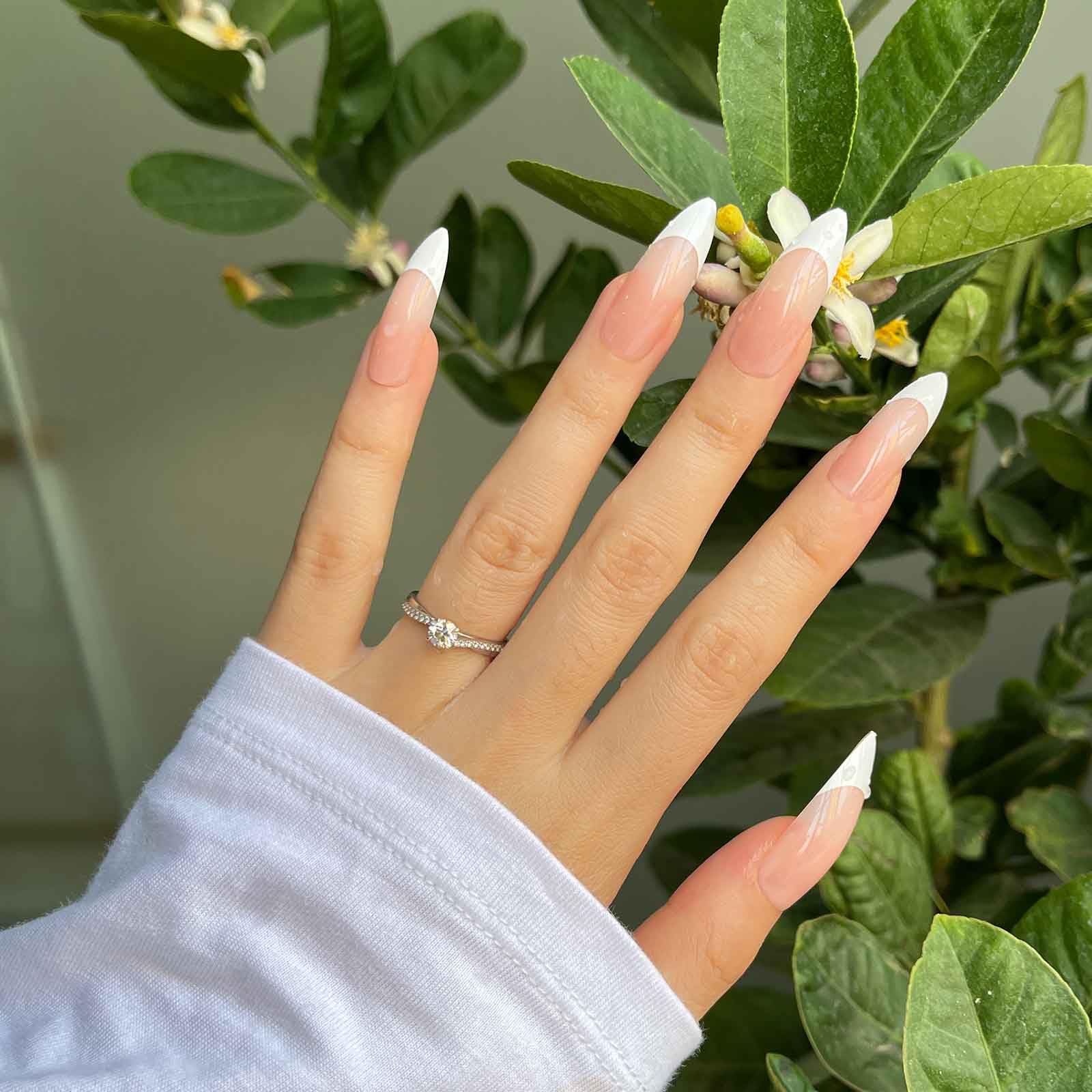 Hkanlre jelly glue kit for secure nail adhesion.