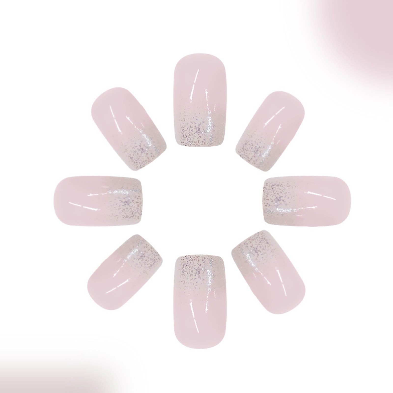 Hkanlre bling pink nails offer simple DIY beauty in minutes.