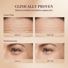 Applying HKH Bakuchiol Serum at night on cleansed skin.