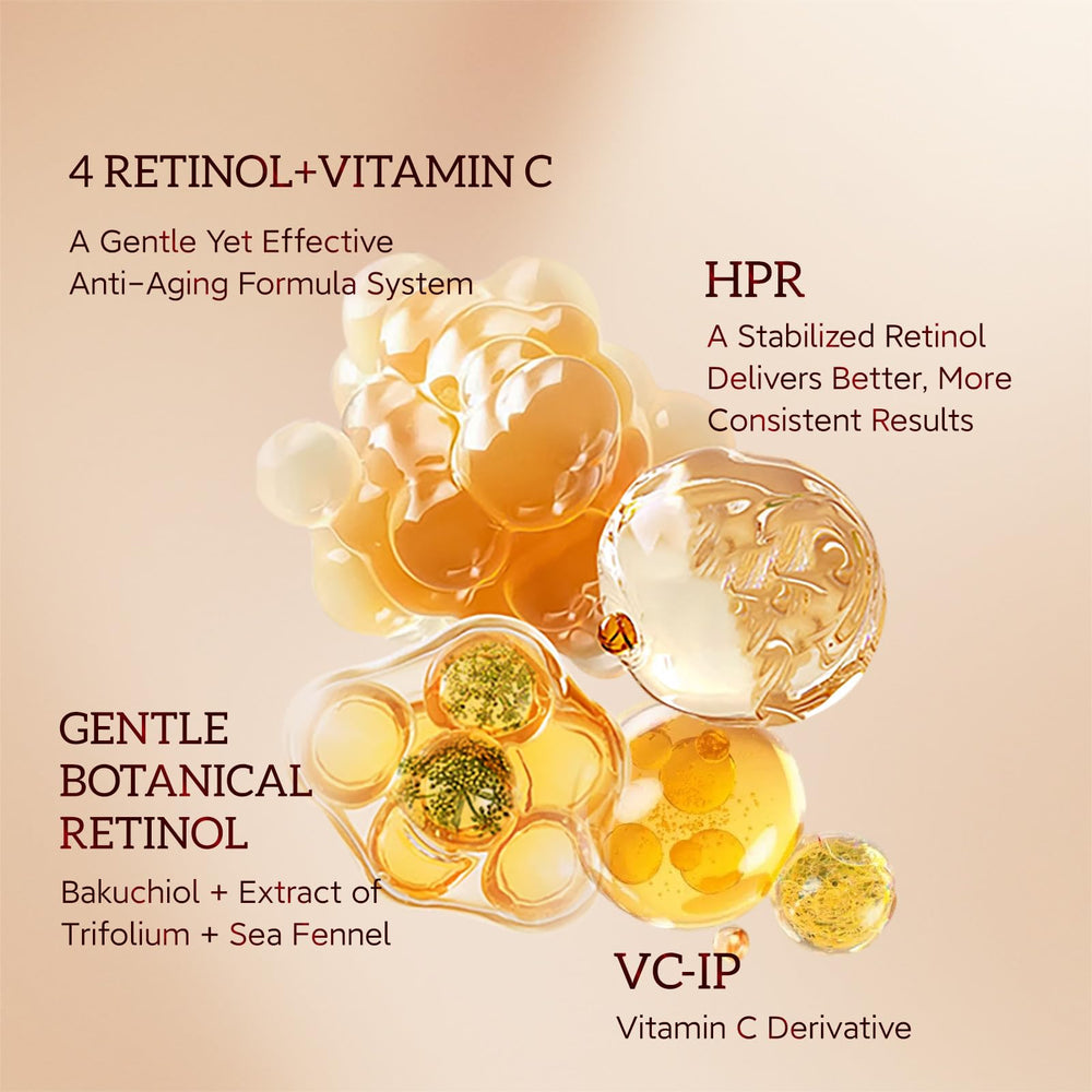 Calming fragrance accompanies HKH serum during nighttime use.