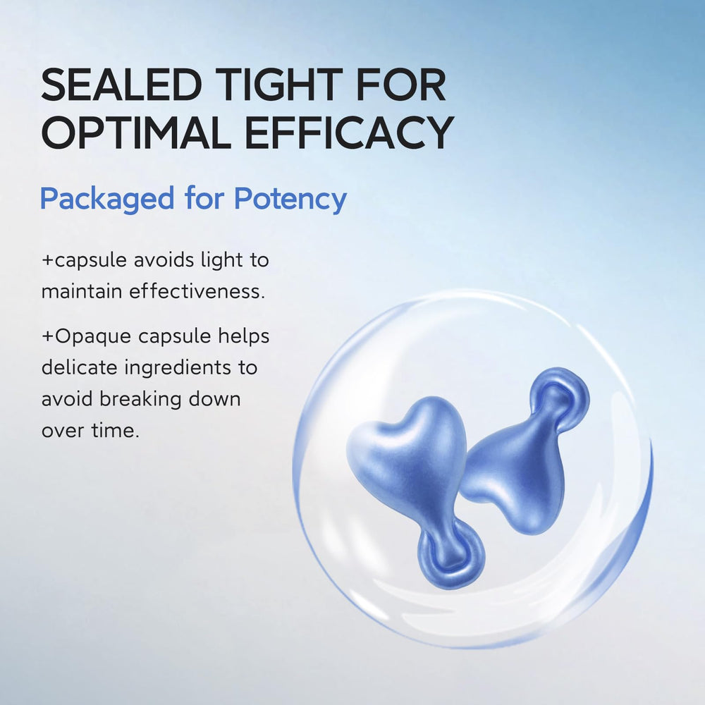 HKH Copper Peptides Serum hygienic packaging and individual capsules.