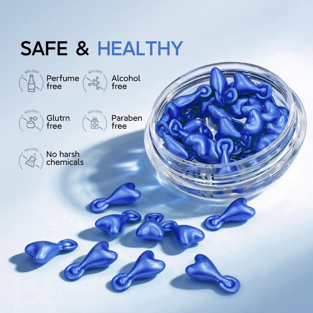 HKH Copper Peptides Serum skin close-up reveals smooth, radiant texture.