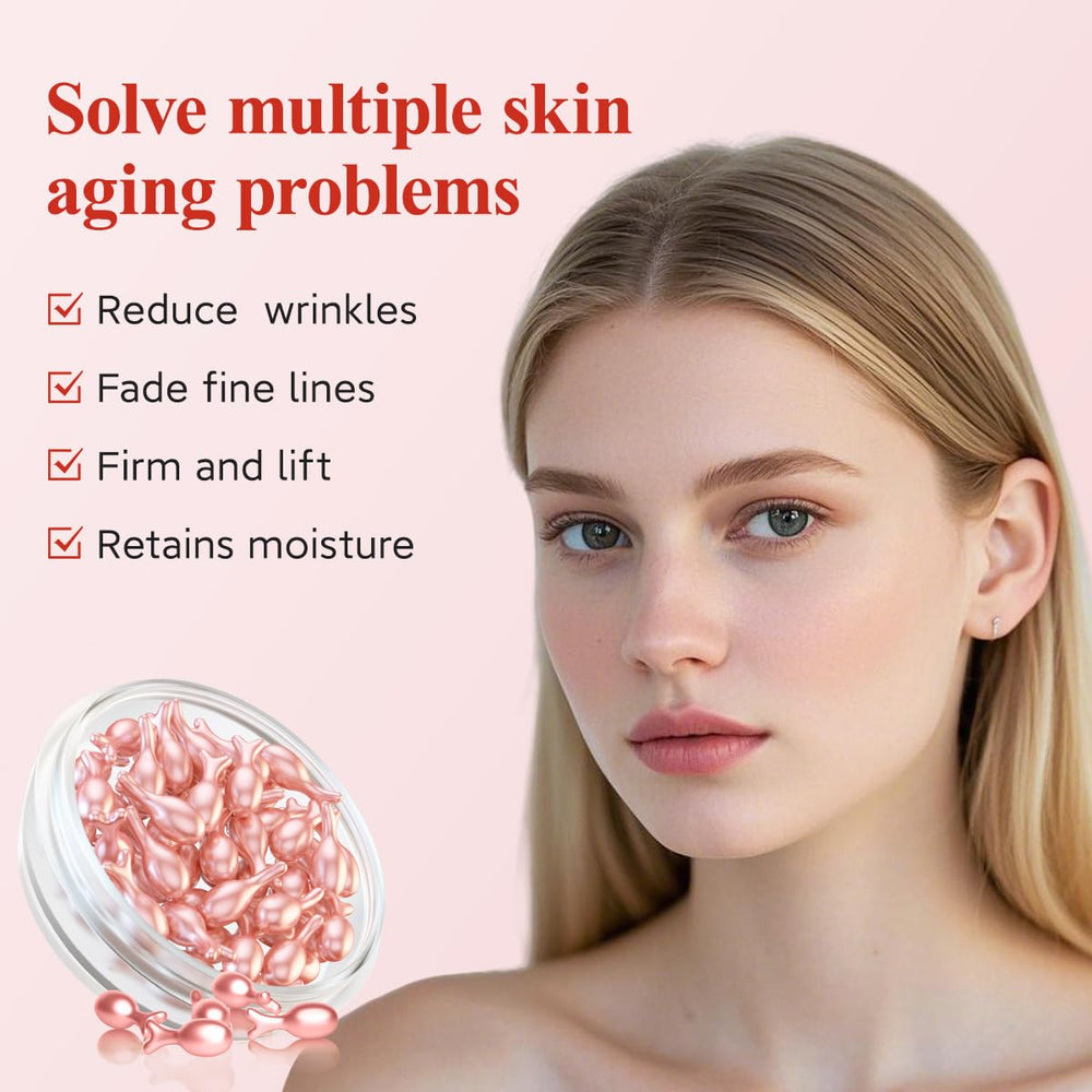 HKH Retinol Serum capsules pack with individually sealed capsules for precise dosing.