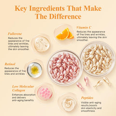 HKH vitamin C serum bottle supports convenient daytime care.