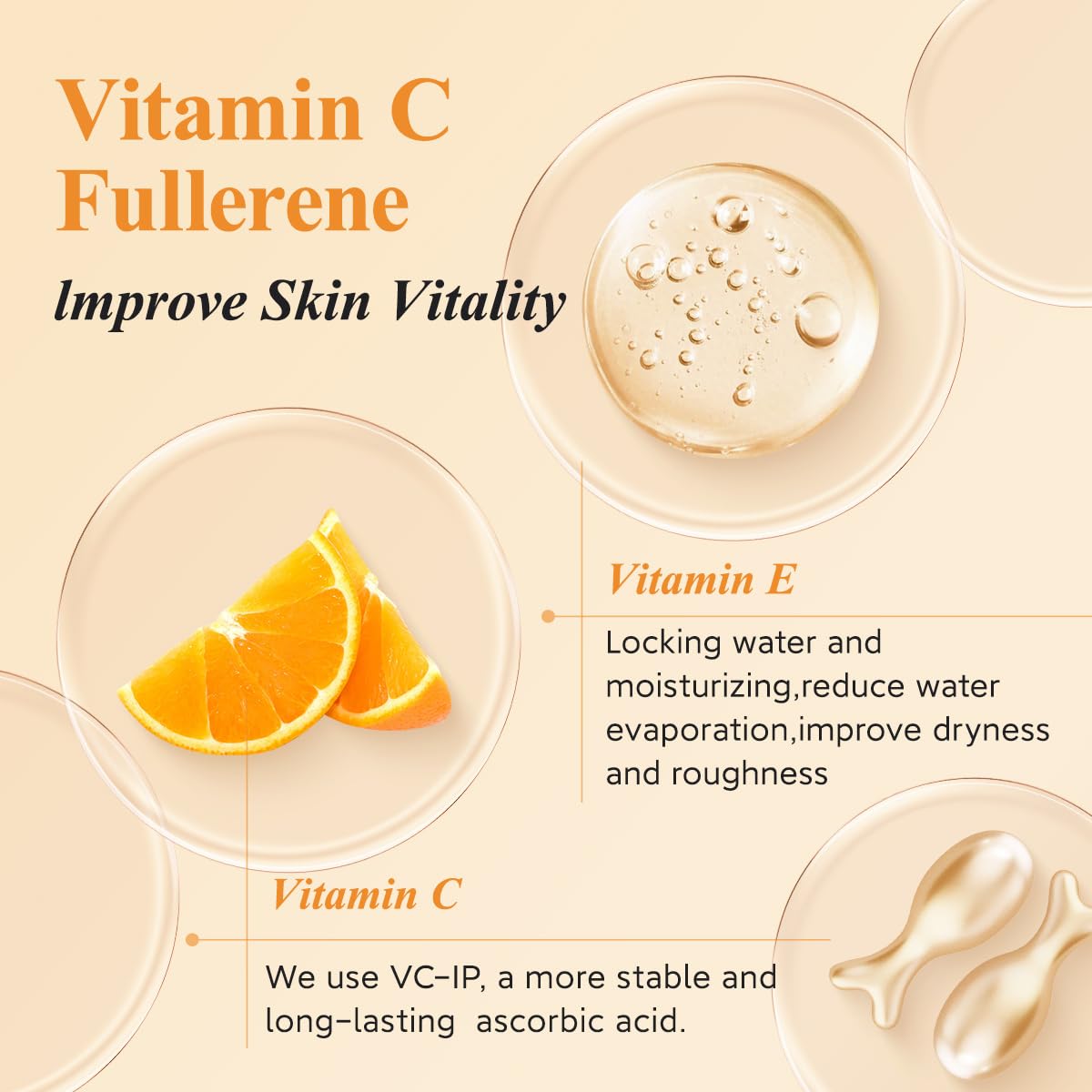 HKH Vitamin C Serum Capsules Set morning routine synergy for daytime hydration and glow