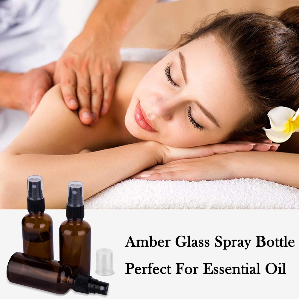 hmaimas BPA-free lead-free amber spray bottle