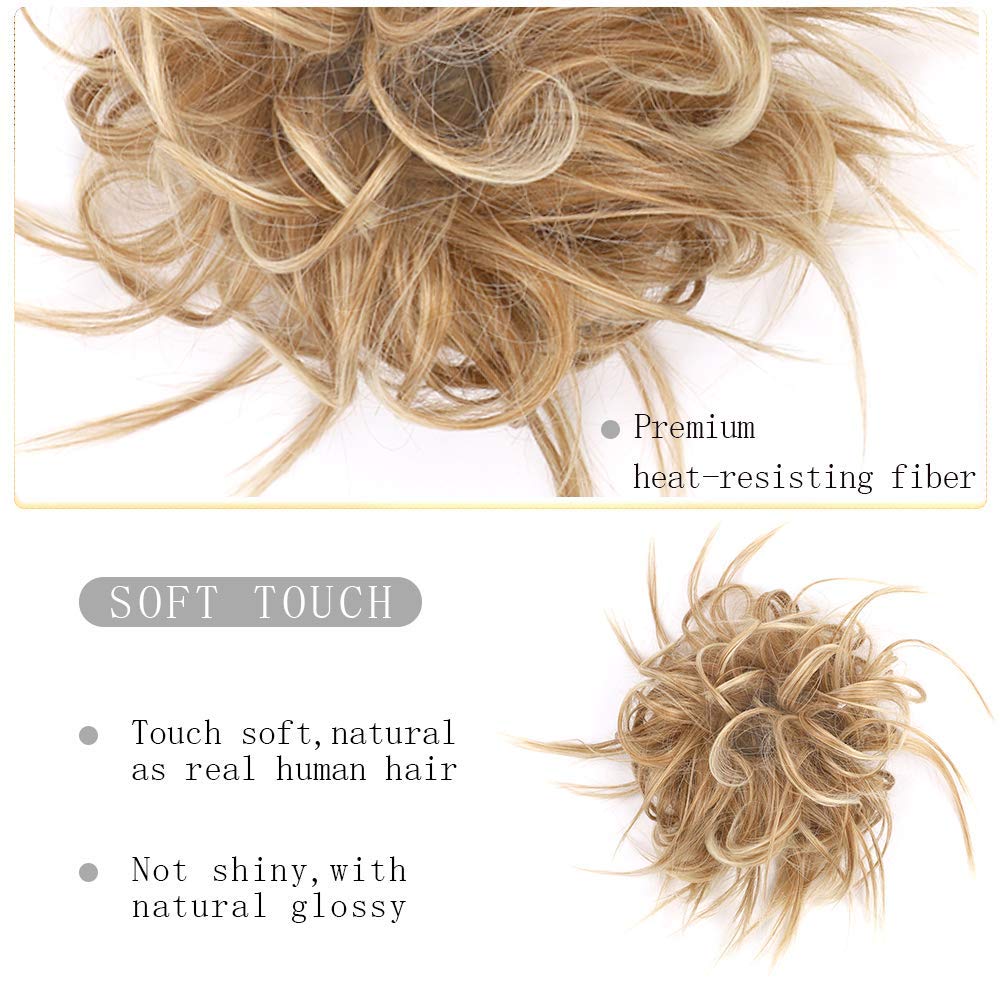HMD Tousled Updo synthetic hair extension that looks like real hair