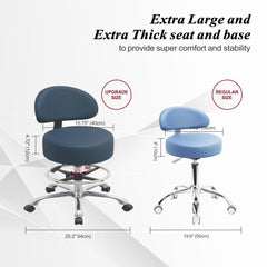 HNKastela stool foot ring detail improving leg comfort