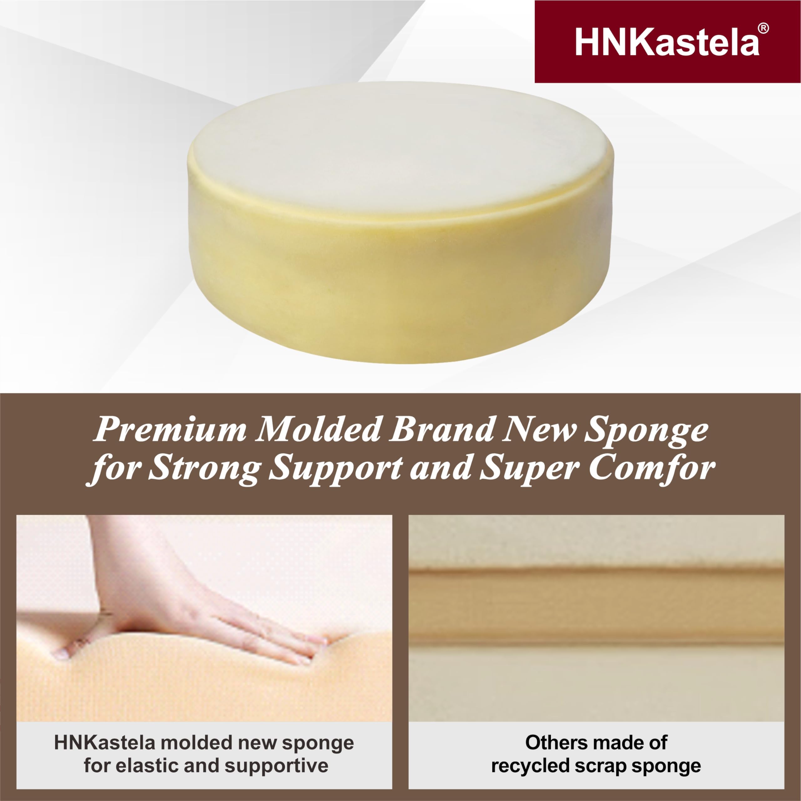 HNKastela pneumatic height adjuster lets users tailor seating from 20 to 28 inches.