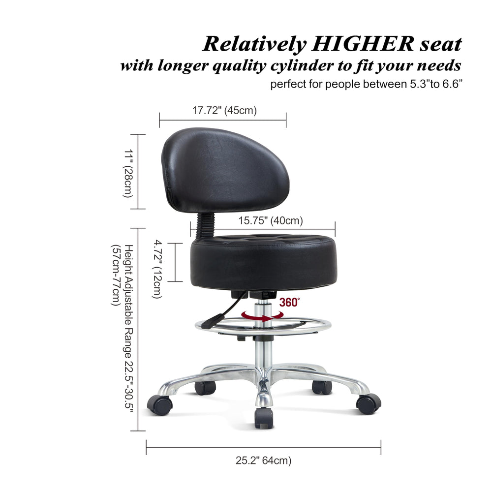 HNKastela stool max weight capacity highlights durability for demanding workloads.