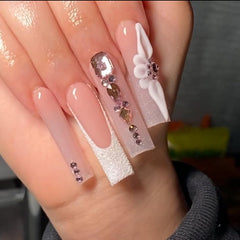 HNUIX rhinestones set with picker brushes for precise placement