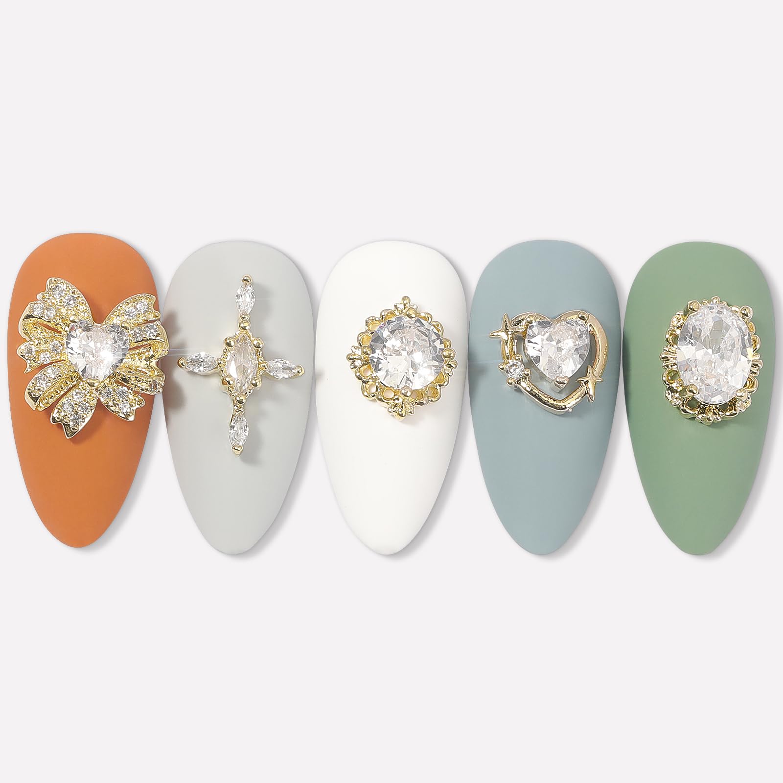HNUIX nail charms inspire creative designs for everyday and special occasions.