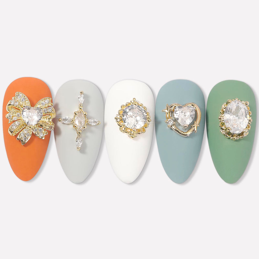 HNUIX nail charms inspire creative designs for everyday and special occasions.