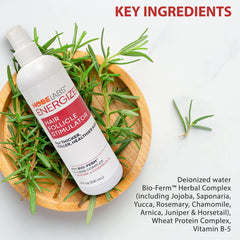 Hobe Labs Energizer promotes scalp blood flow for revitalized roots.