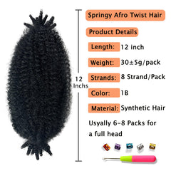 Hodgeous Marley Twist crochet needle included for quick installation.
