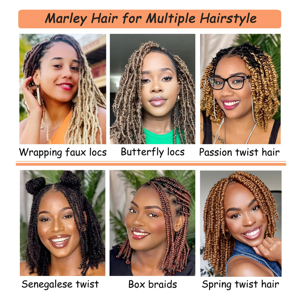 Hodgeous Marley Twist styling ideas show protective, low-maintenance wear.