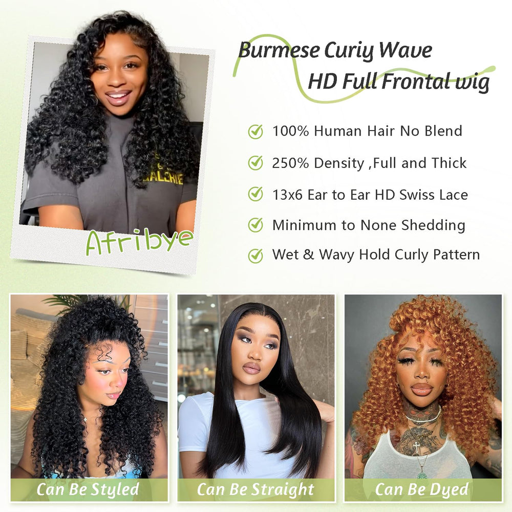 Hogu water wave wig in natural color, ideal for daily wear